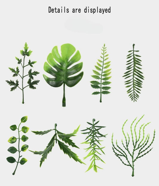 Persialainen saniaisten lehdet, köynnökset, riippuva tekokasvi