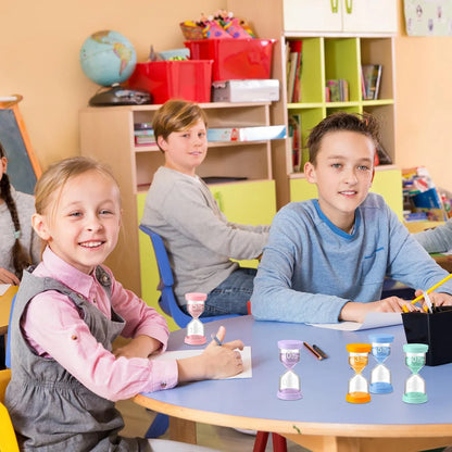 1 kpl 3/5/10/15/30 minuuttia värikäs tiimalasi 