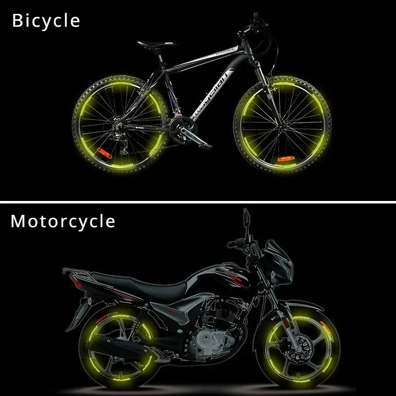 20 kpl heijastavia tarroja auton pyöriin 