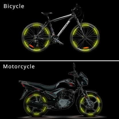 20 kpl heijastavia tarroja auton pyöriin 